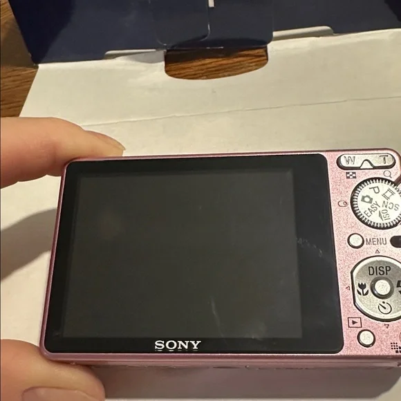 Sony Cyber-shot PINK DSC-S950 Original box manual battery charger bag PARTS ONLY - Picture 12 of 16